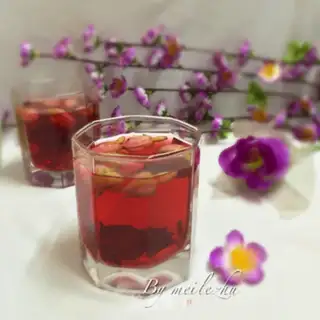 Make The rose tea of Lord Luo step 7