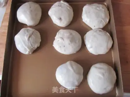Make Muffin beef cake step 11