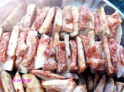Make Potato button meat step 15