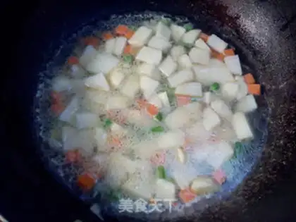 Make Cheese juice for all the beans step 5
