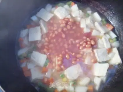 Make Cheese juice for all the beans step 7
