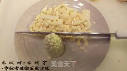 Make Sausage pork with corn salad step 9