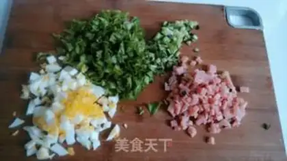 Make A salad sandwich step 1