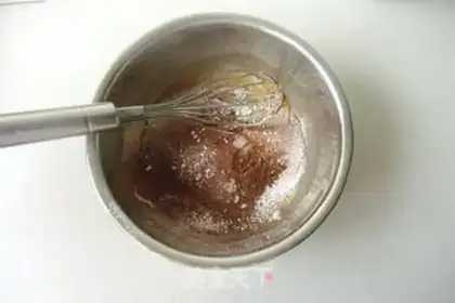Make Red Sugar Coco Chifon step 3