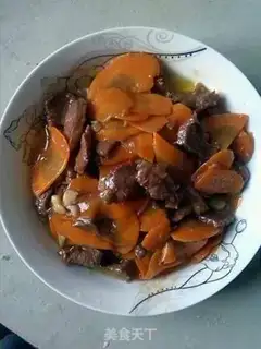 Make Carrot beef step 7