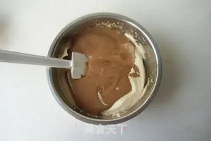 Make Red Sugar Coco Chifon step 6