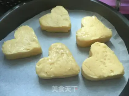 Make Simple love cookies step 12