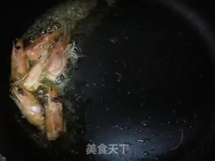 Make Shrimp rice step 1