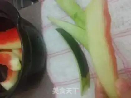 Make Watermelon, lemonade step 1