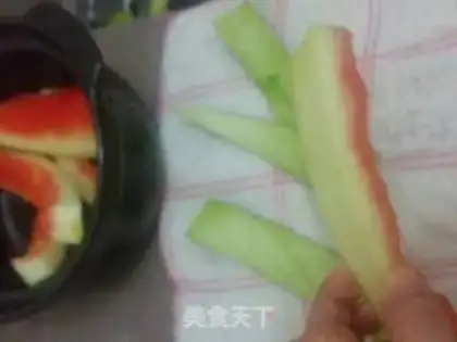 Make Watermelon, lemonade step 2