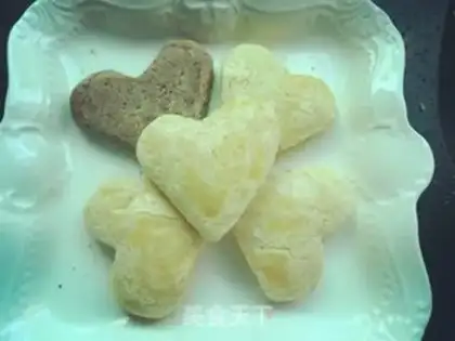 Make Simple love cookies step 20