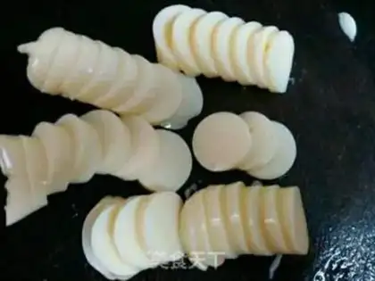 Make Slippery jade tofu shrimp step 2