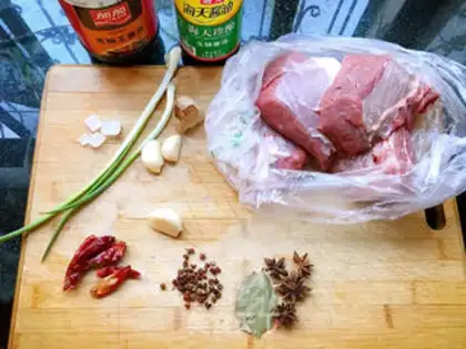 Make Beef sauce step 0