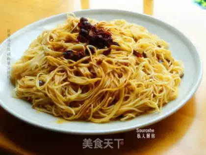 Make Dragon mustache noodles step 3