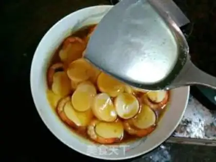 Make Slippery jade tofu shrimp step 10