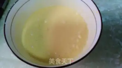 Make Peach omelet step 8