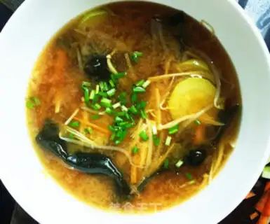 Make Japanese soup step 5