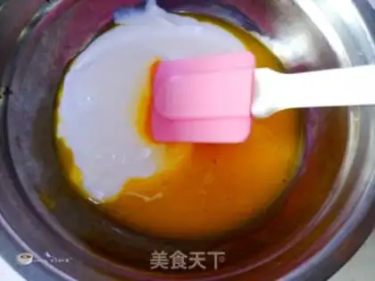 Make Red-tree yogurt cake step 1
