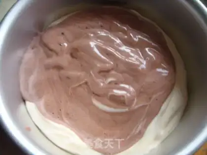 Make Marble marrow cake step 12