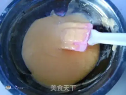 Make Red-tree yogurt cake step 3