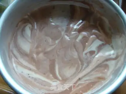 Make Marble marrow cake step 13