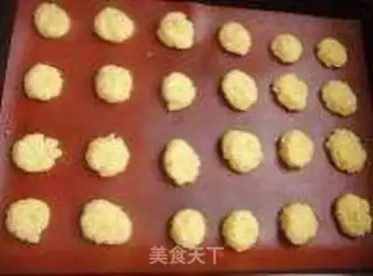 Make Coconut cookies step 5