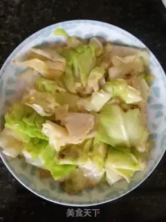 Make Soy cabbage step 1