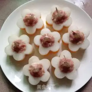 Make radish shrimp balls step 5