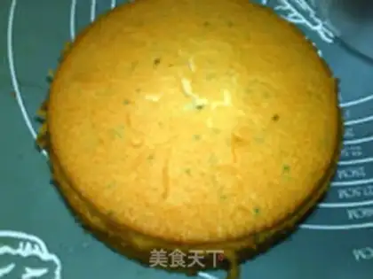 Make A sesame bee-smelt twirl cake step 21
