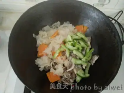Make Oil and fresh mushrooms step 10