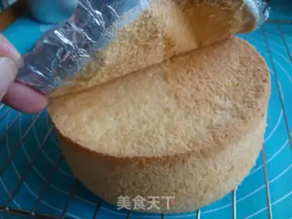 Make Orange juice cake step 16
