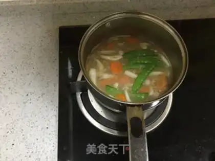 Make Red rib noodles step 6