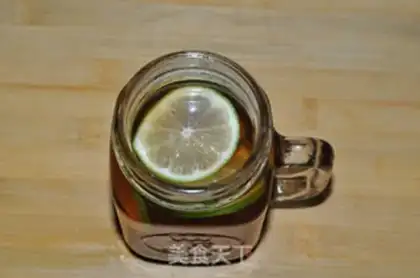 Make Lemon tea step 2