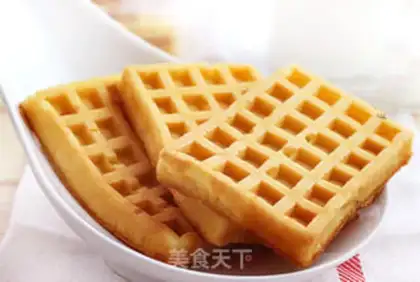 Make Tea waffles step 6