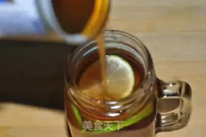 Make Lemon tea step 3