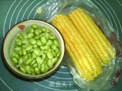Make The green corn soy step 0