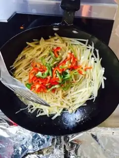 Make Pepper potato step 7