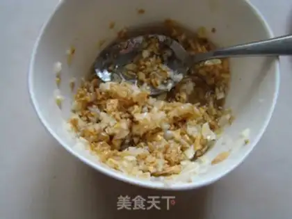 Make Garlic fan steamed dragonfish step 5