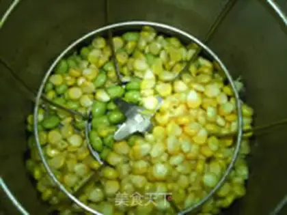 Make The green corn soy step 5