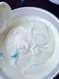 Make A micro-blue chili cake step 8