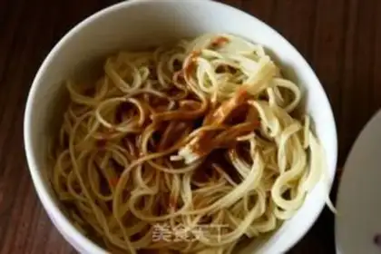 Make New hot dry noodles step 9