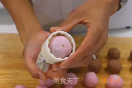 Make ♪ Chestnut ice cream mooncake ♪ step 7