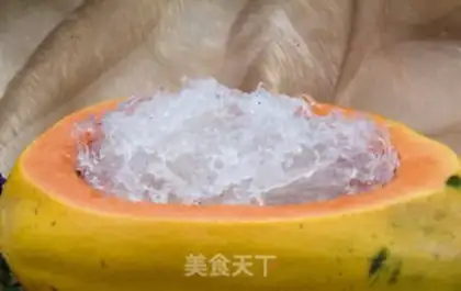 Make The papaya swallow nest step 2