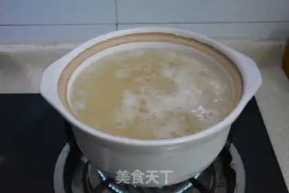 Make Pumpkin porridge step 2