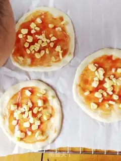 Make Corn ham pizza step 9