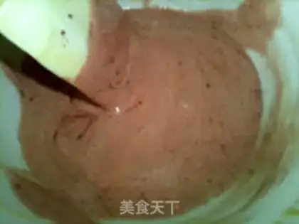 Make Red-curricular marble cake step 14