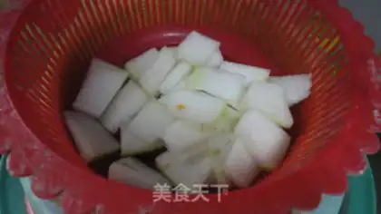 Make Red-hot melons step 0