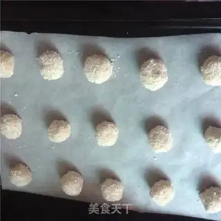 Make Protein coconut ball step 6
