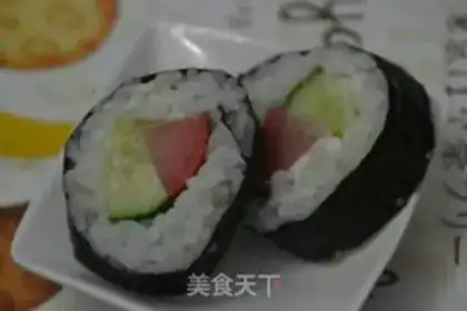 Make Sushi rolls step 8