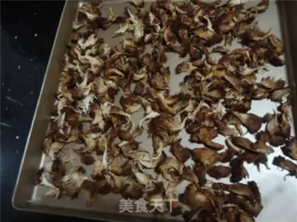Make Monkey mushroom powder step 5